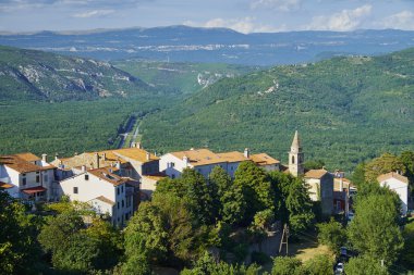 Motovun kentindeki Istria