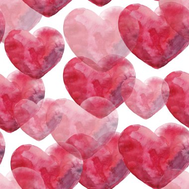 suluboya Sevgililer günü desen