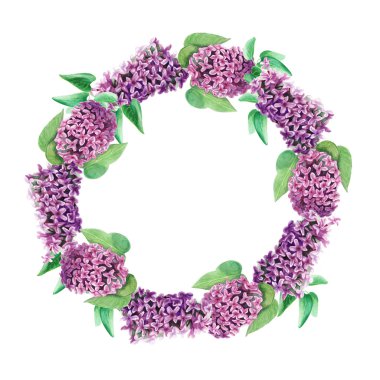 suluboya leylak çelenk