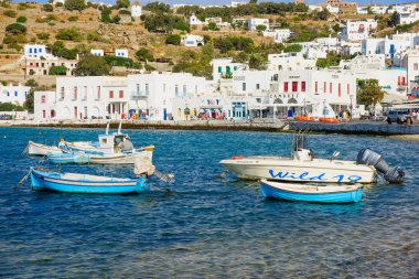 Köy ve plaj sahne, Mykonos