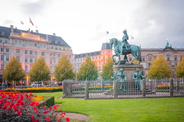 Kongens Nytorv-plein, Copenhagen — Stockfoto