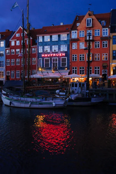 Nyhavn i Köpenhamn — Stockfoto