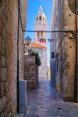 Sokakta Korcula, Hırvatistan