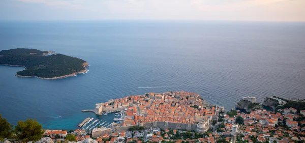 Dubrovník shora — Stock fotografie