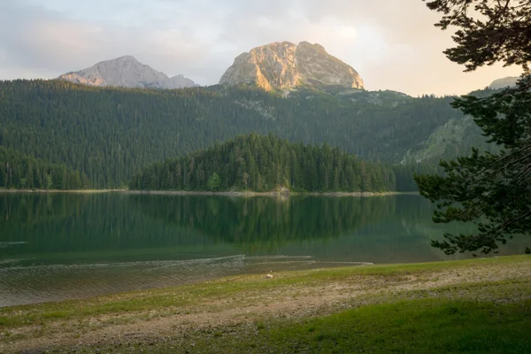 Jezioro Czarne, Durmitor — Zdjęcie stockowe