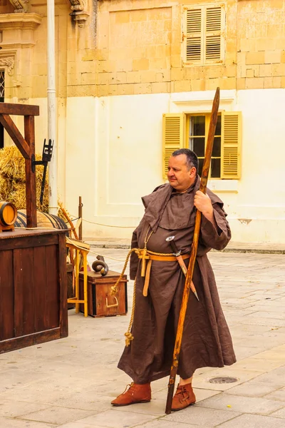 Festa medievale della Mdina — Foto Stock