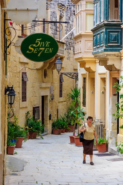 Alley in Birgu — Stockfoto