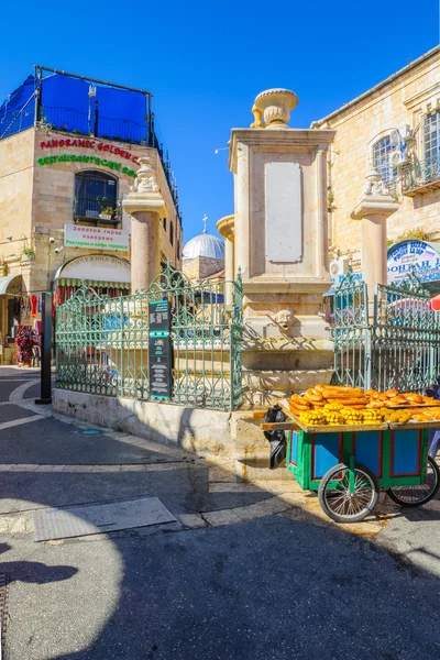 Muristan komplex, die alte stadt jerusalem — Stockfoto