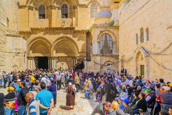 Orthodox Good Friday 2016 in Jerusalem — Stock Photo, Image