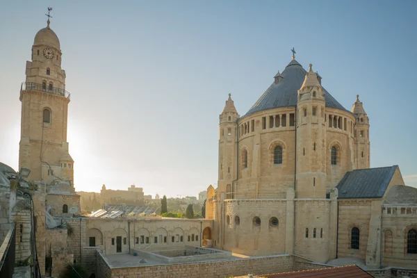 Dormition abbey i Jerusalem — Stockfoto