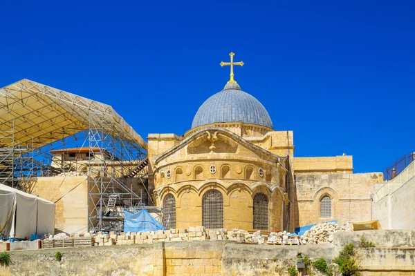 Kyrkan av den heliga gravens, Jerusalem — Stockfoto
