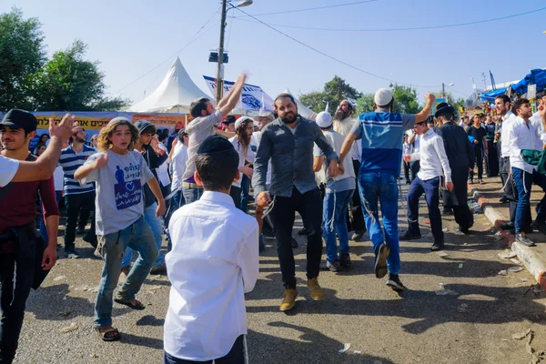 Lag BaOmer on Mount Meron 2016 — Stock Photo, Image