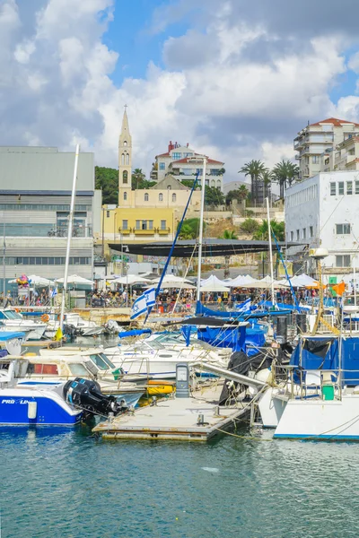 Jaffa poort en van de oude stad van Jaffa — Stockfoto
