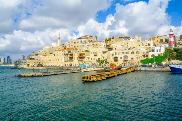 Port de Jaffa et de la vieille ville de Jaffa — Photo