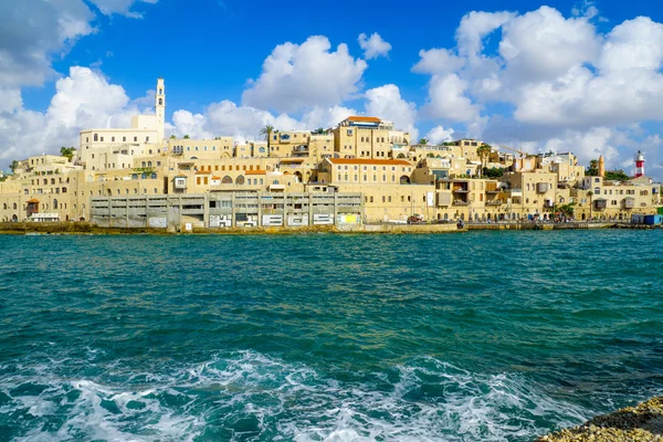 Jaffa port and of the old city of Jaffa — Stock Photo, Image