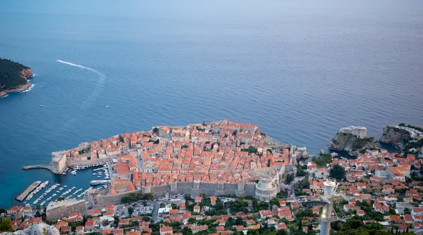 Dubrovnik från ovan — Stockfoto