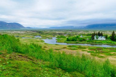 Rift Vadisi Thingvellir içinde