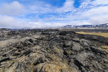 Krafla volkan manzara