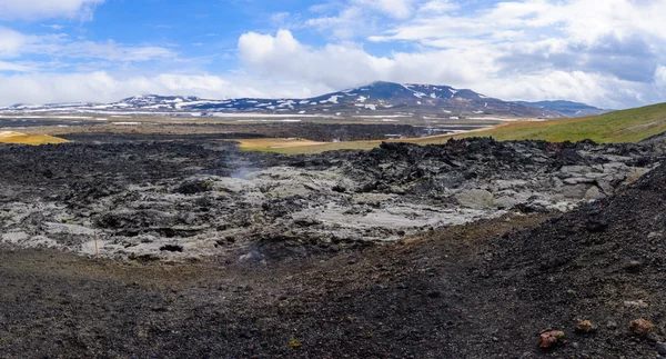 Landschaft auf dem Vulkan Krafla — Stockfoto