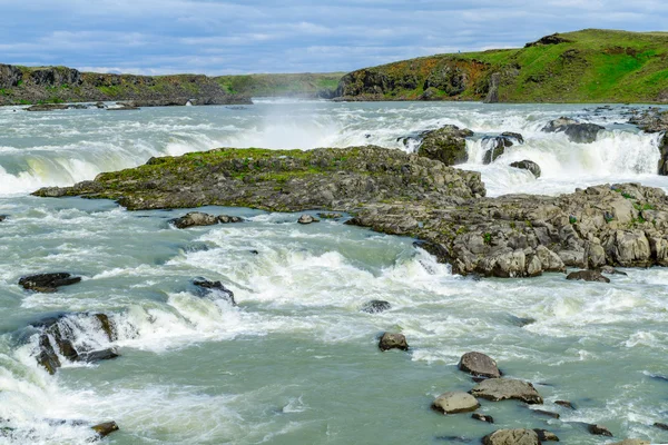 Urridafoss waterval, Zuid-IJsland — Stockfoto