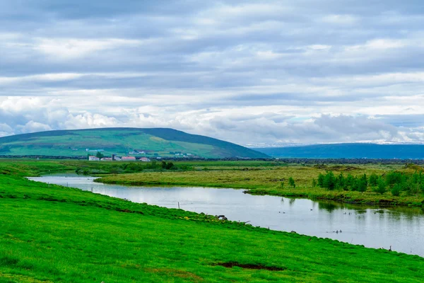Krajina, krajina na severovýchodě Islandu — Stock fotografie