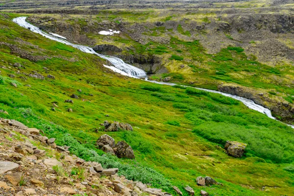 Paisagem de Dynjandisheidi — Fotografia de Stock