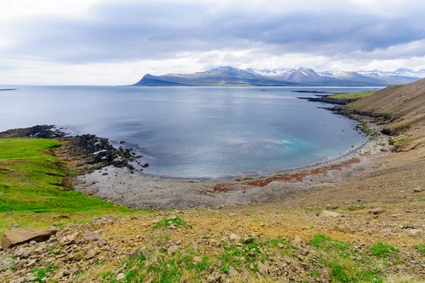 Côtes et paysages dans les fjords orientaux — Photo