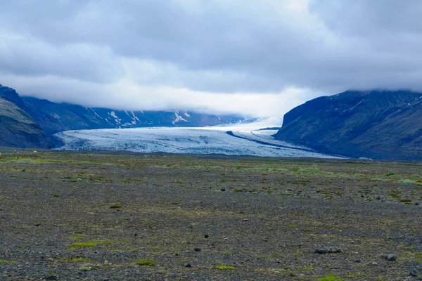 Skaftafellsjokull glaciär, södra Island — Stockfoto