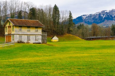İsviçre kırsalında Appenzell
