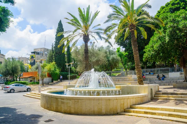 Binyamin trädgård i Haifa — Stockfoto