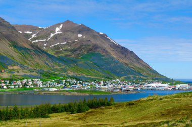 Balıkçı kasabası Siglufjordur