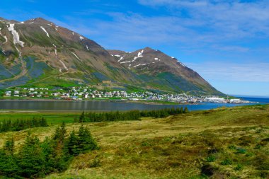 Balıkçı kasabası Siglufjordur