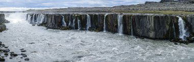 Selfoss şelale, kuzeydoğu İzlanda