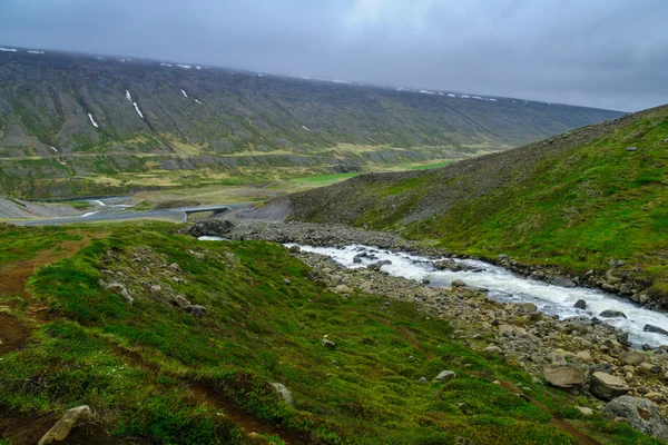 Landskap på östra islandet — Stockfoto