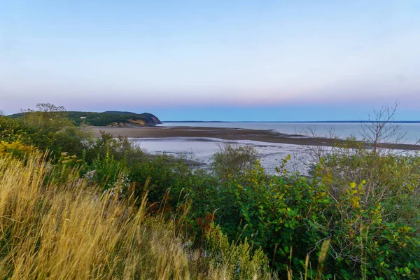 Fundy Ulusal Parkı New Brunswick Kanada Kıyı Manzarası — Stok fotoğraf