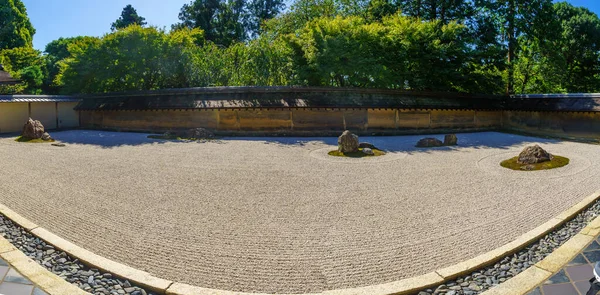 Vista Del Jardín Roca Ryouan Kyoto Japón —  Fotos de Stock