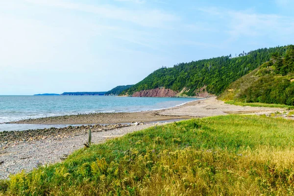 View Coastal Landscape Fundy Trail Parkway Park New Brunswick Canada — Stock Photo, Image