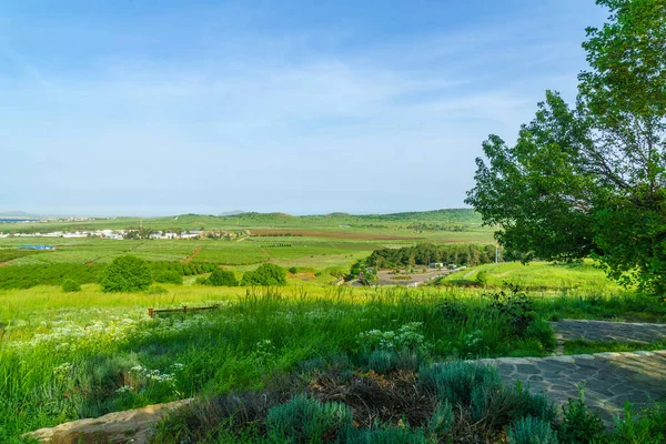 Blick Auf Die Landschaft Der Golanhöhen Nordisrael — Stockfoto