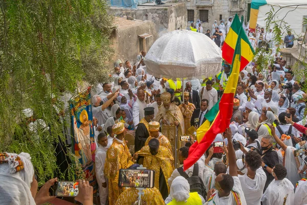 Gerusalemme Israele Maggio 2021 Kewestos Arcivescovo Gerusalemme Della Chiesa Ortodossa — Foto Stock