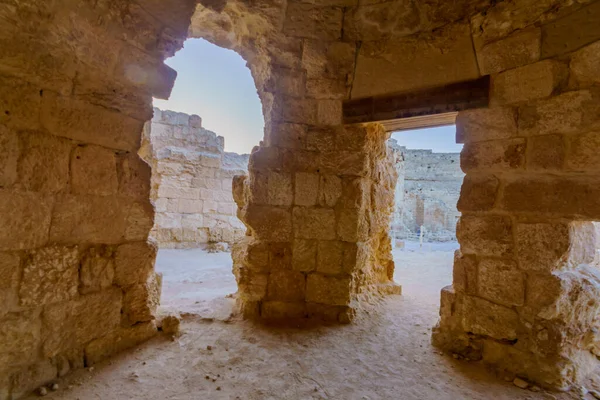 Herodium West Bank August 2021 View Ancient Buildings Upper Herodium — Stock Photo, Image