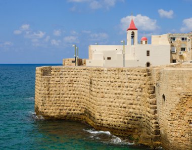 Deniz kenarındaki sete ve st. john baptist Kilisesi