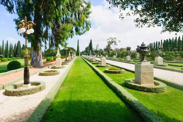 Bahai gardens, Akra — Zdjęcie stockowe