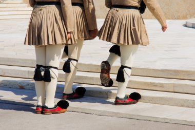  guard töreni, Atina değiştirme