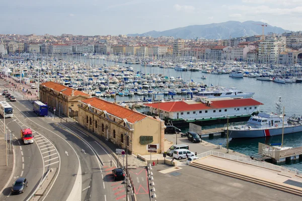 Puerto de Marsella Vieux — Foto de Stock