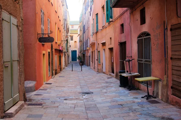 Straßenszene, Bastia — Stockfoto