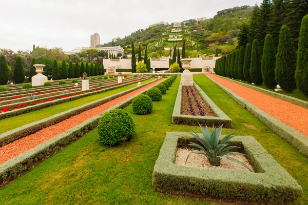 I Giardini Bahai, Haifa — Foto Stock