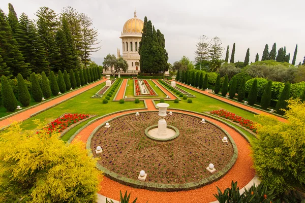 Die bahai garden, haifa — Stockfoto