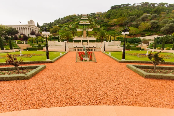 Bahai gardens Haifa — Zdjęcie stockowe