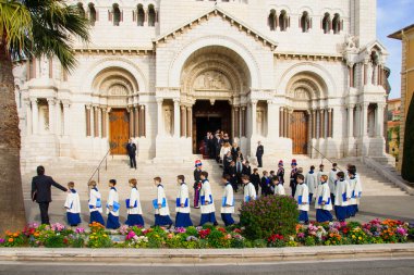 Saint Devota kutlamalarda Monaco - 2015