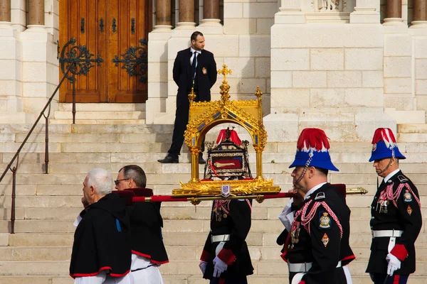 Saint, vendégház ünnepségek Monaco - 2015 — Stock Fotó